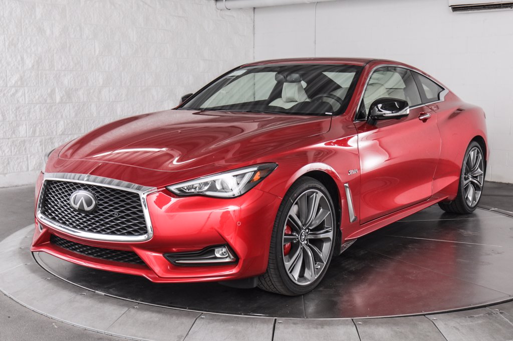 Infiniti q60 red sport